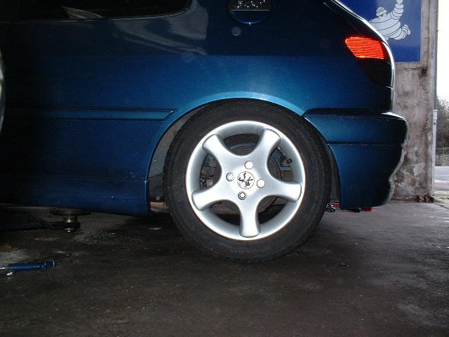 rabaissement PTS peugeot 306