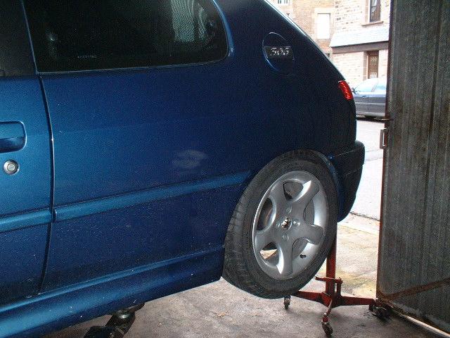 rabaissement PTS peugeot 306
