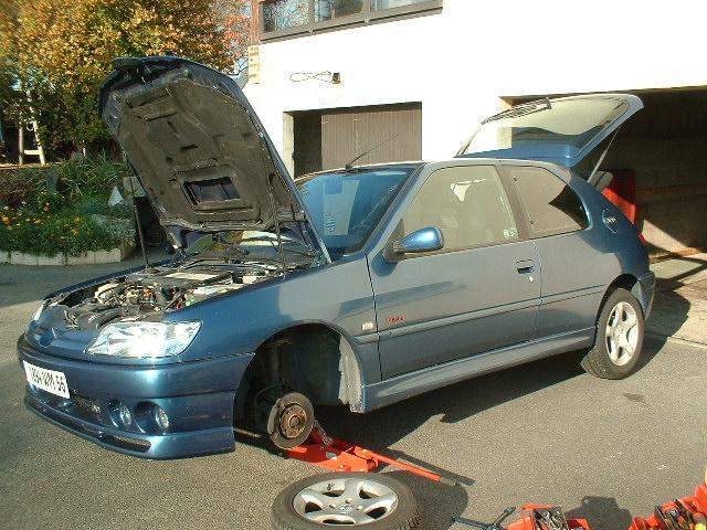 rabaissement PTS peugeot 306
